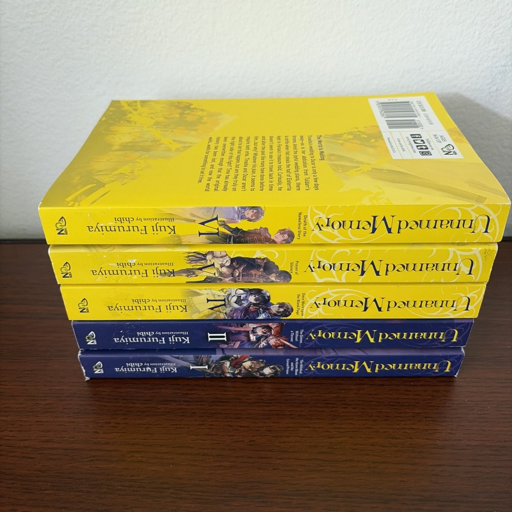 Unnamed Memory Light Novel Volumes 1 2 4 5 6 English Paperback Book Teens